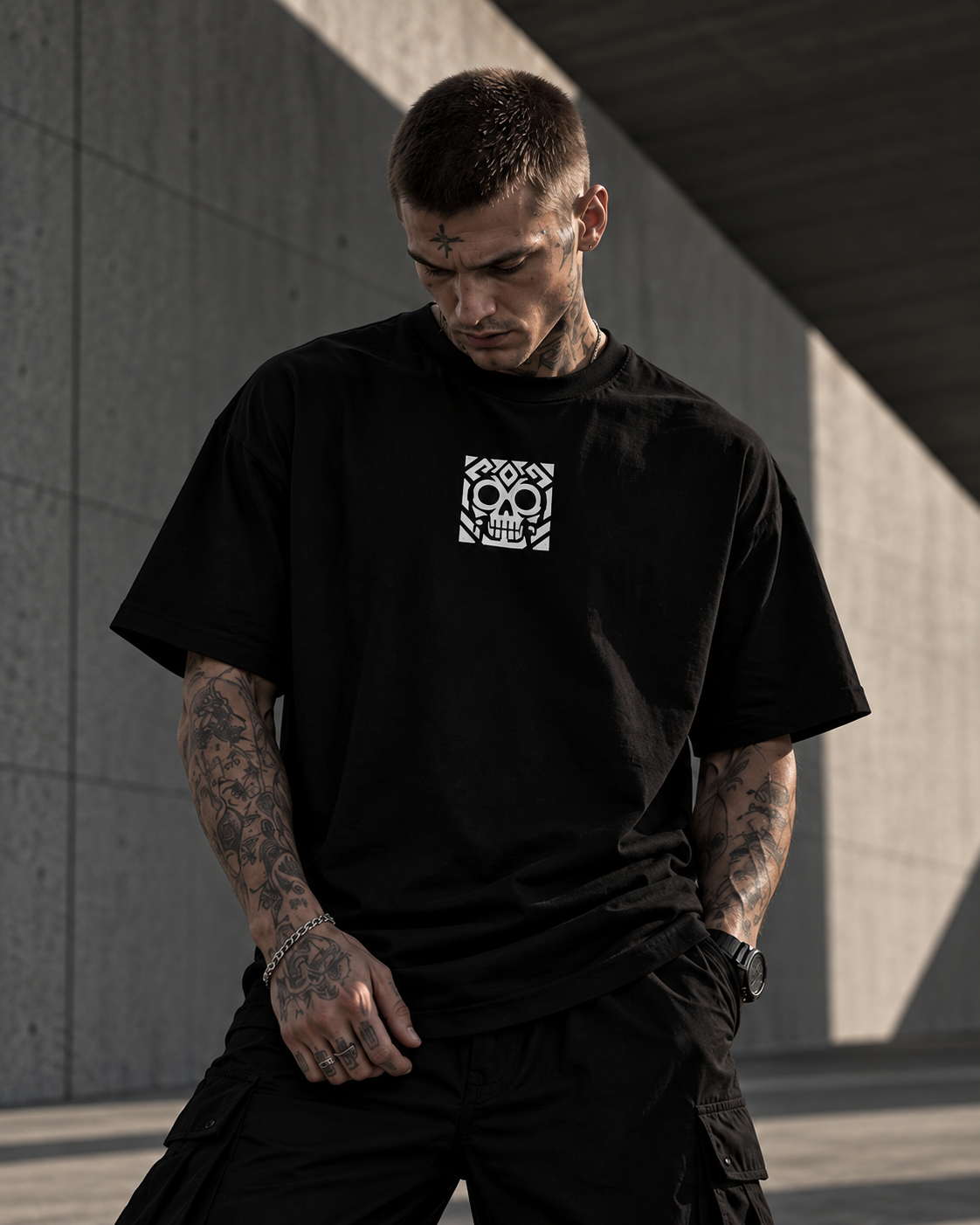 MEMENTO LMNO Oversized Cotton T-shirt