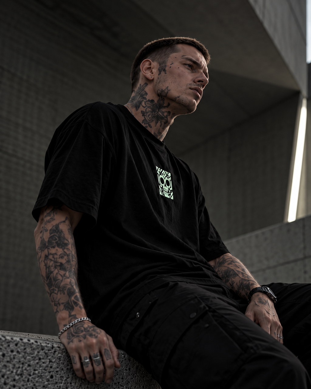 MEMENTO LMNO Oversized Cotton T-shirt