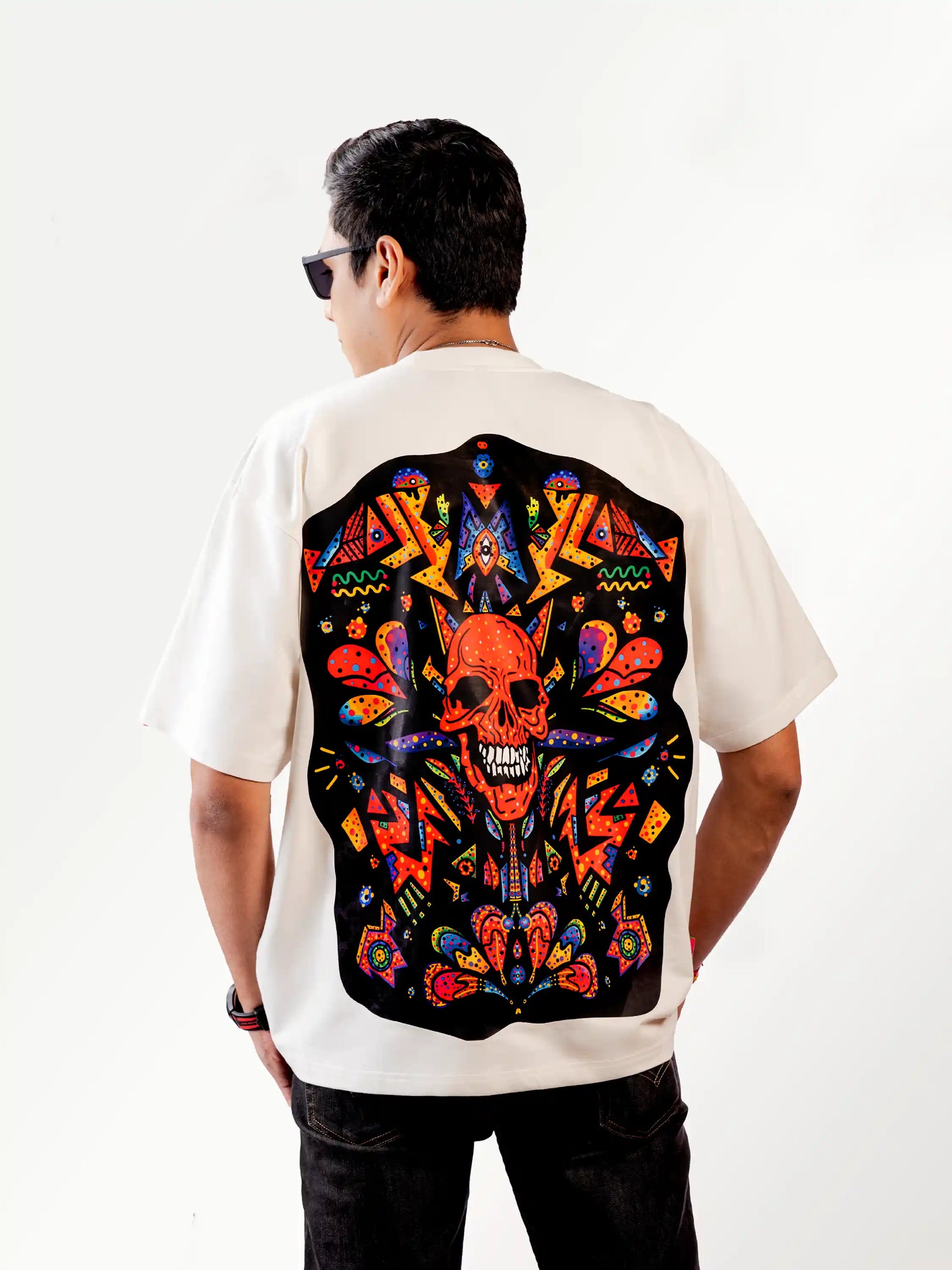 CRIMSON LMNO Oversized Cotton T-shirt