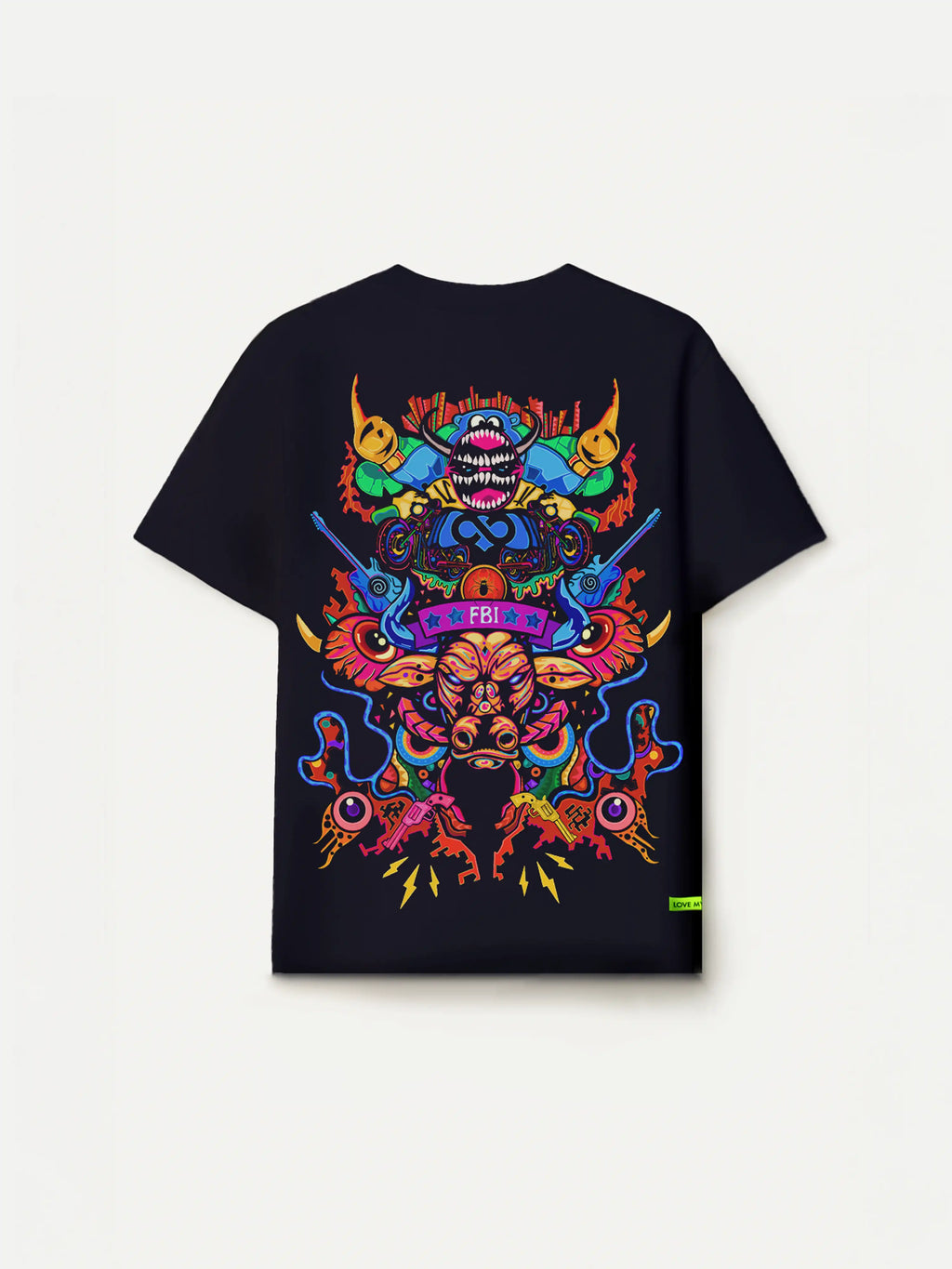 LMNO X FBI(HD) LMNO Oversized Cotton T-shirt