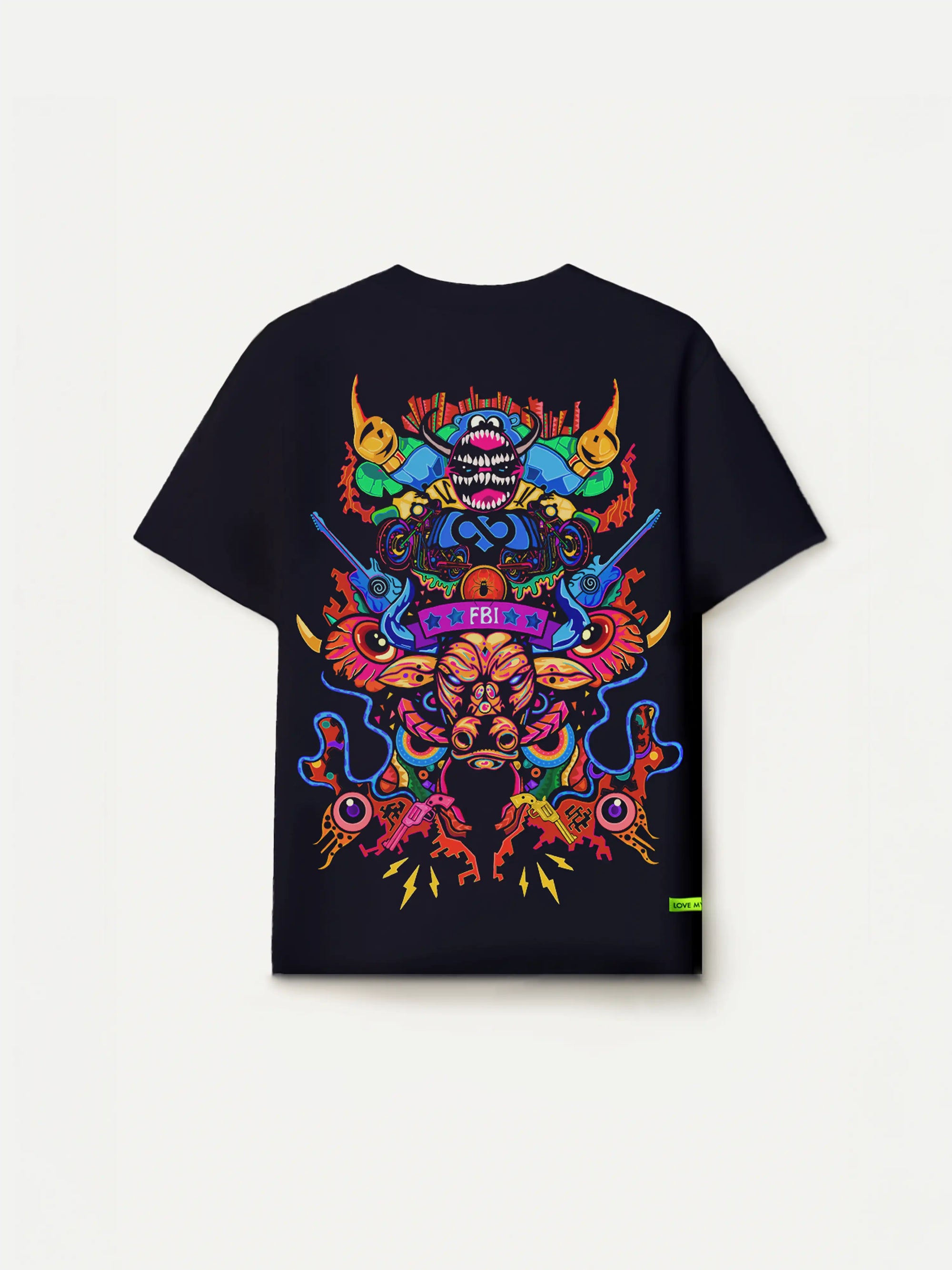 LMNO X FBI(HD) LMNO Oversized Cotton T-shirt
