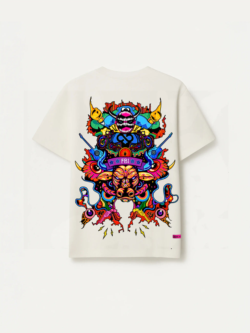LMNO X FBI(HD) LMNO Oversized Cotton T-shirt