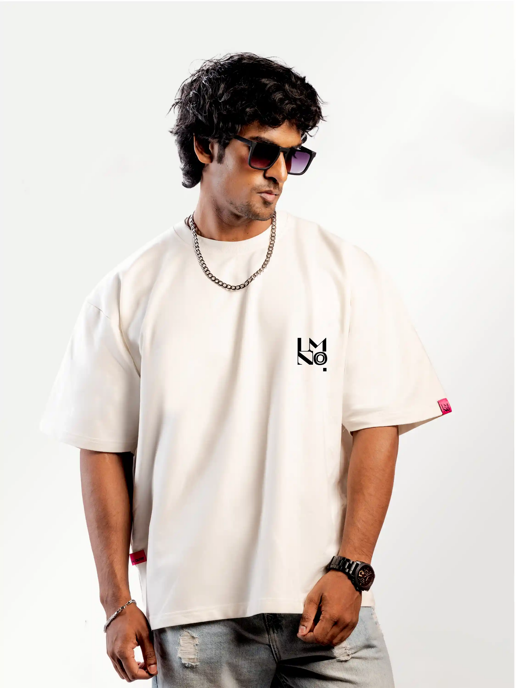 INTROSPECT LMNO Oversized Cotton T-shirt