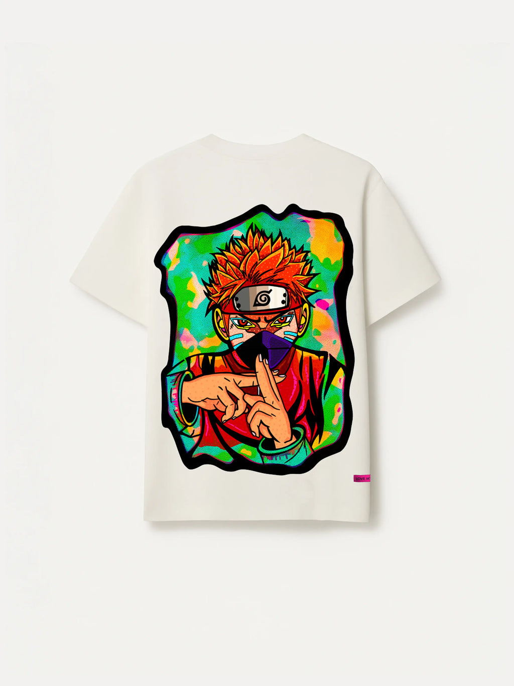 NARUTO LMNO Oversized Cotton T-shirt
