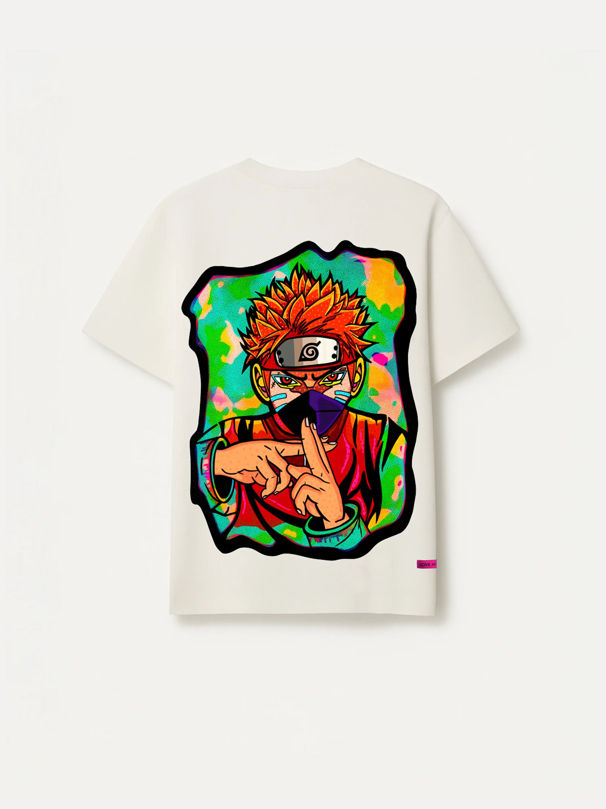 NARUTO LMNO Oversized Cotton T-shirt