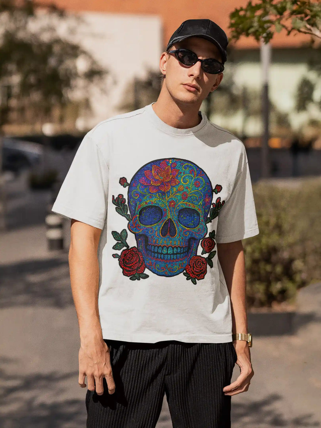NIGHTSHADE LMNO Oversized Cotton T-shirt