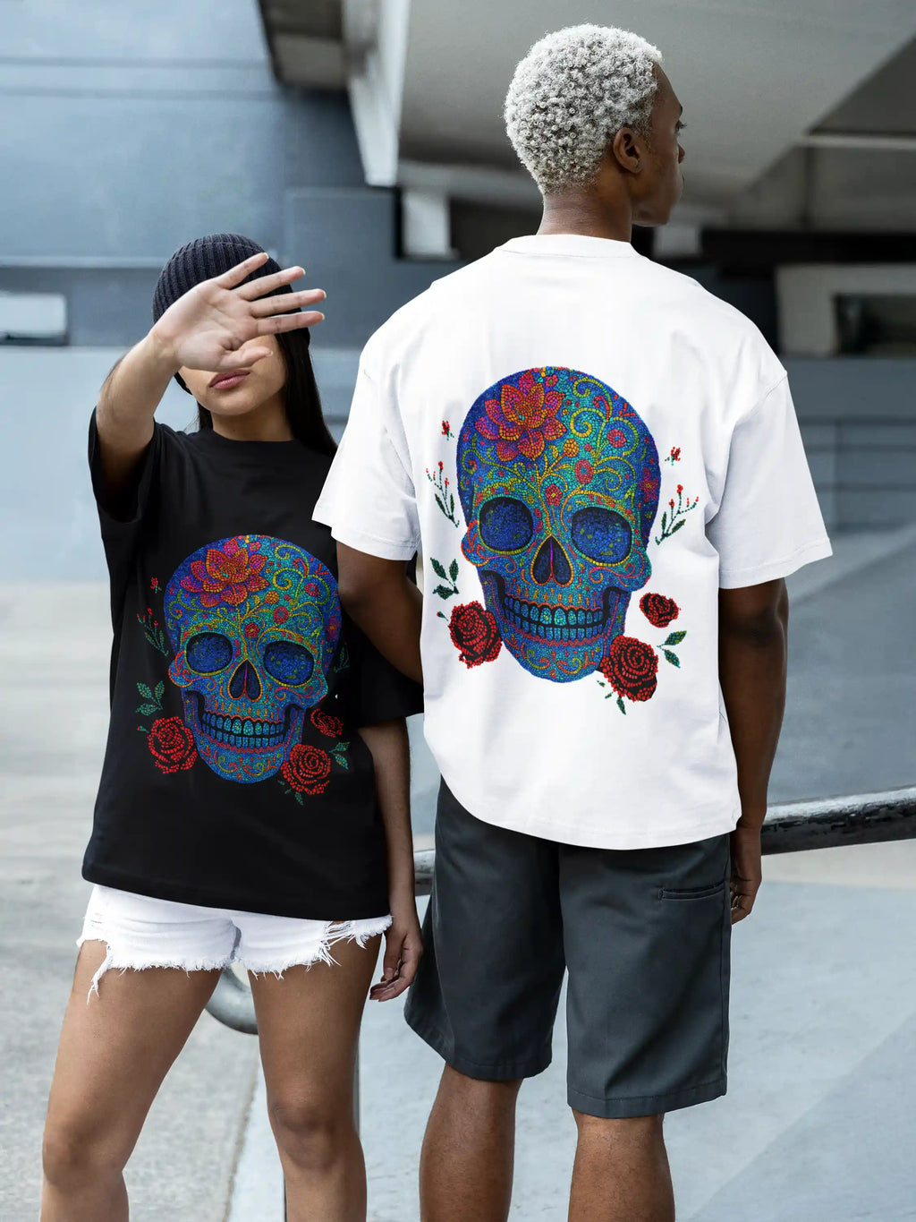 NIGHTSHADE LMNO Oversized Cotton T-shirt