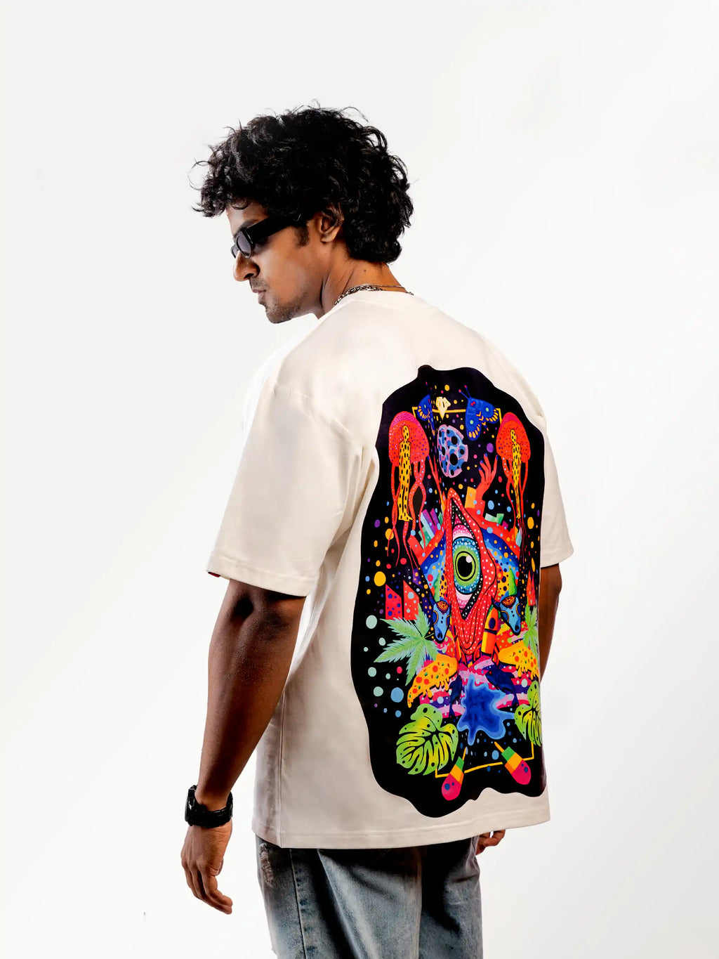 PSYCHOTROPIC LMNO Oversized Cotton T-shirt