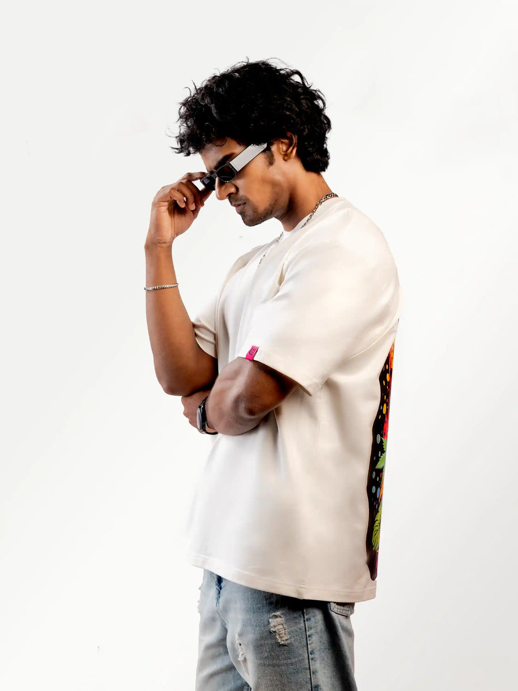 PSYCHOTROPIC LMNO Oversized Cotton T-shirt