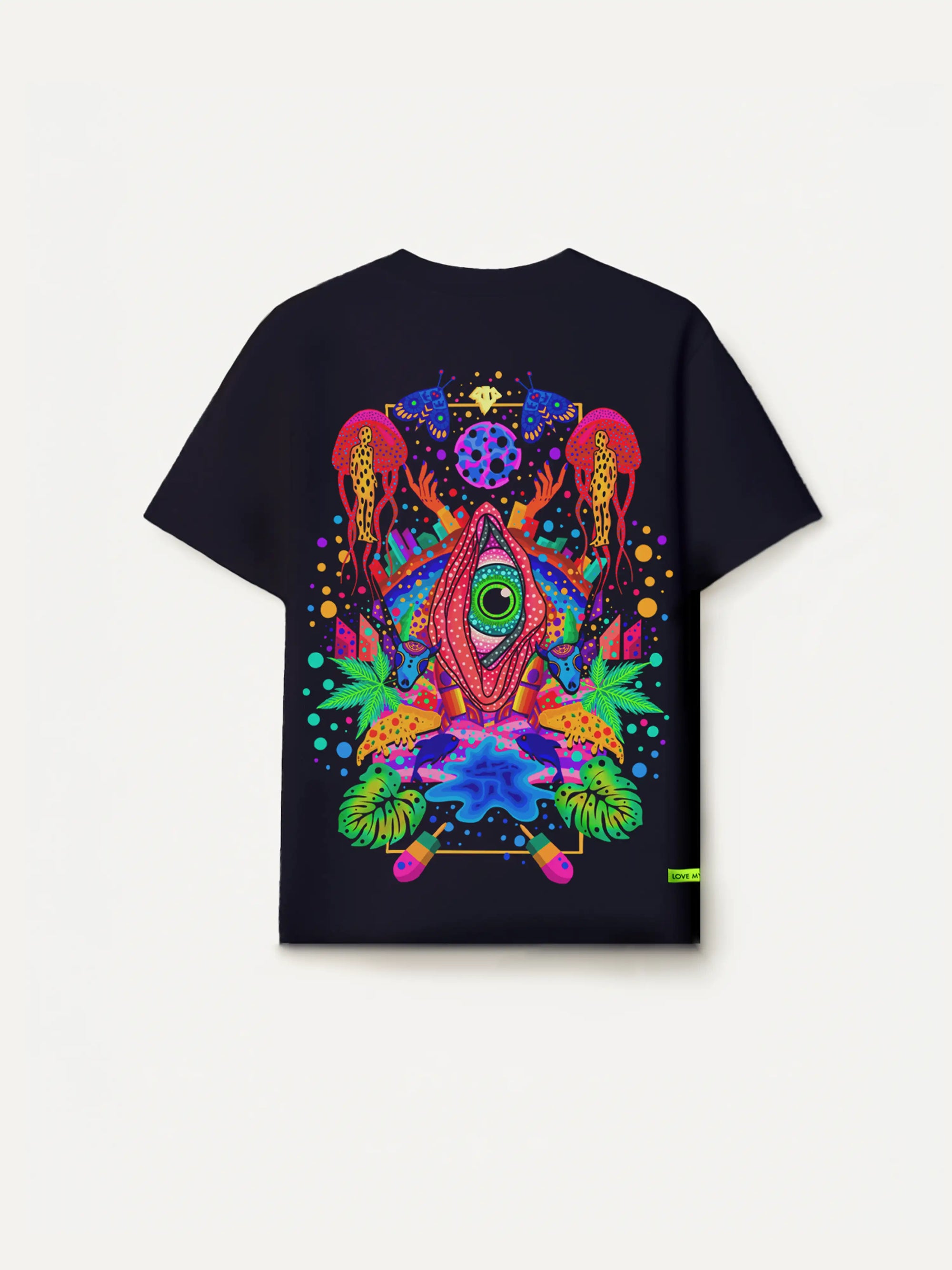 PSYCHOTROPIC LMNO Oversized Cotton T-shirt