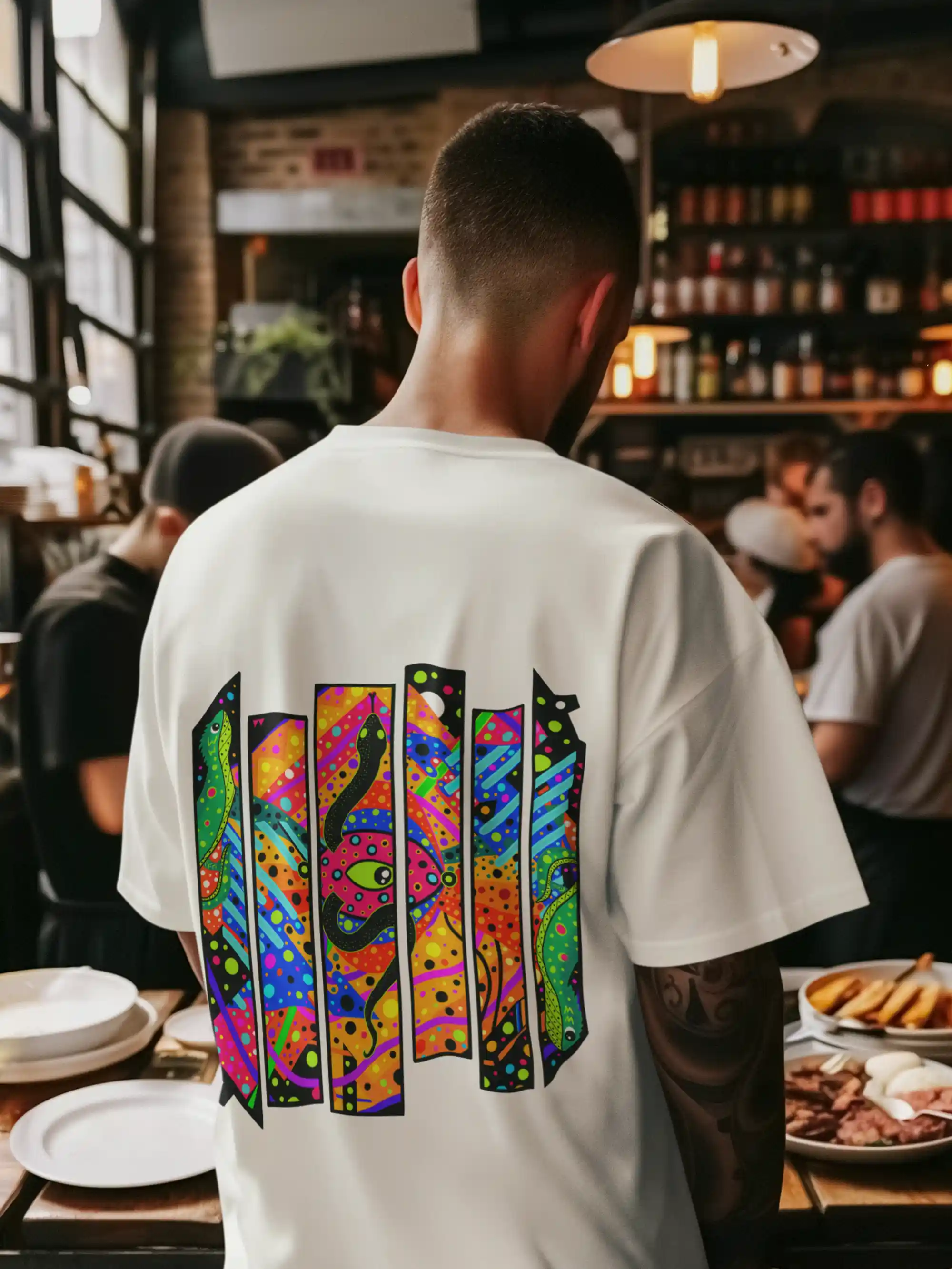 PSYCOIL LMNO Oversized Cotton T-shirt