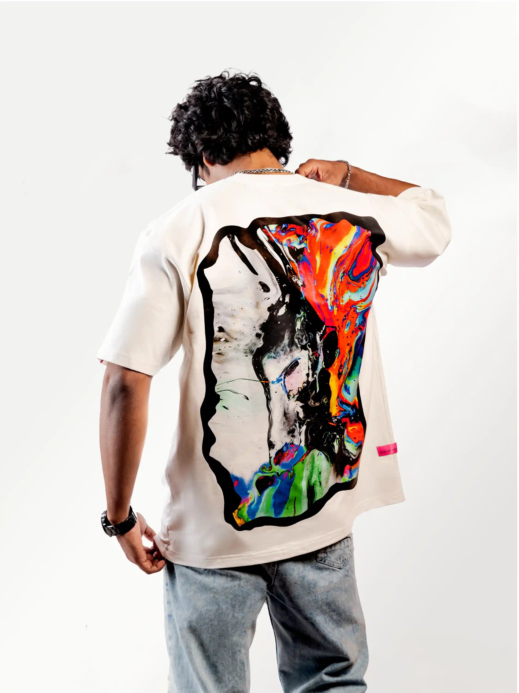 RETROSPECT LMNO Oversized Cotton T-shirt