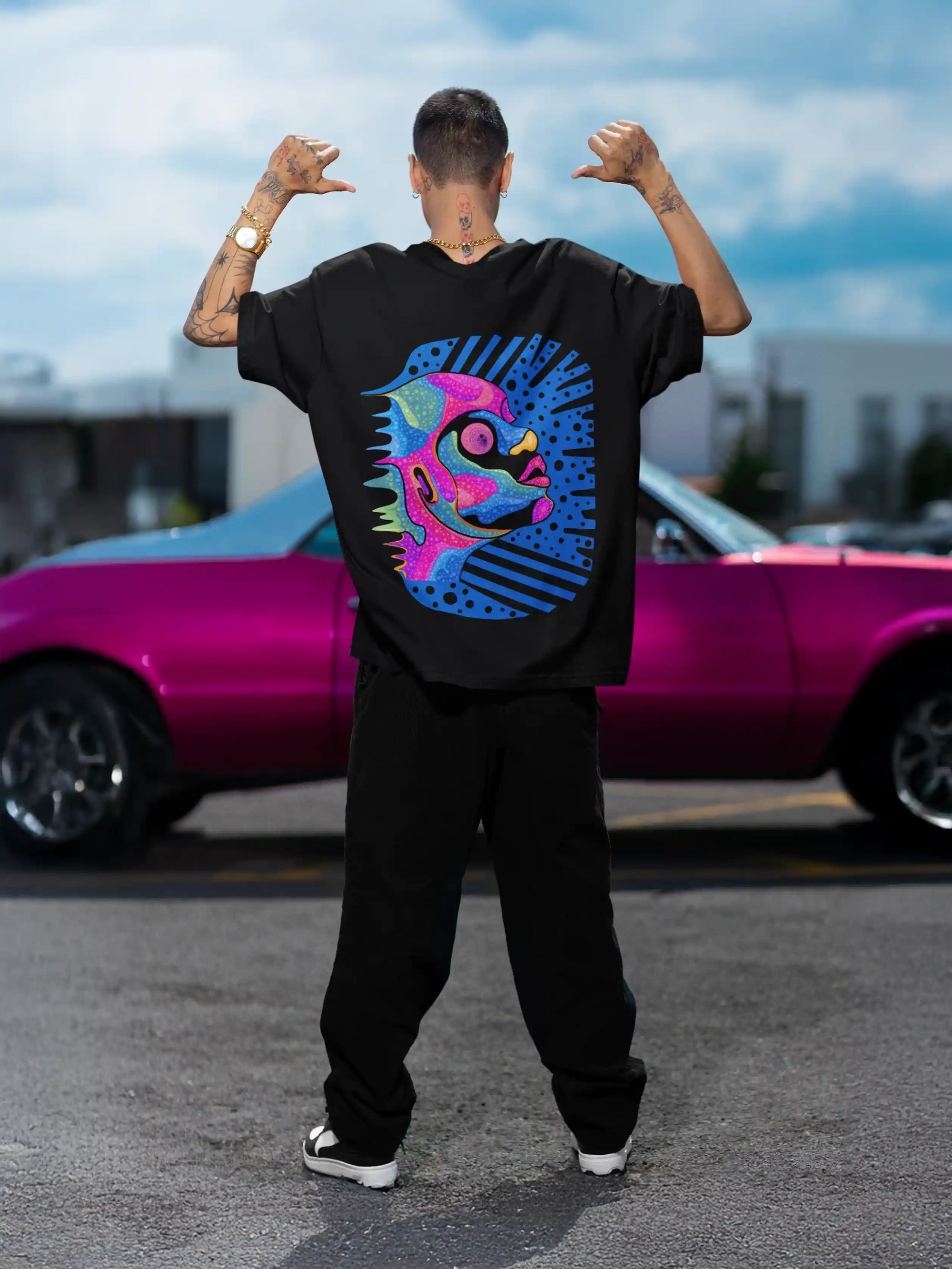 AMUSE LMNO Oversized Cotton T-shirt