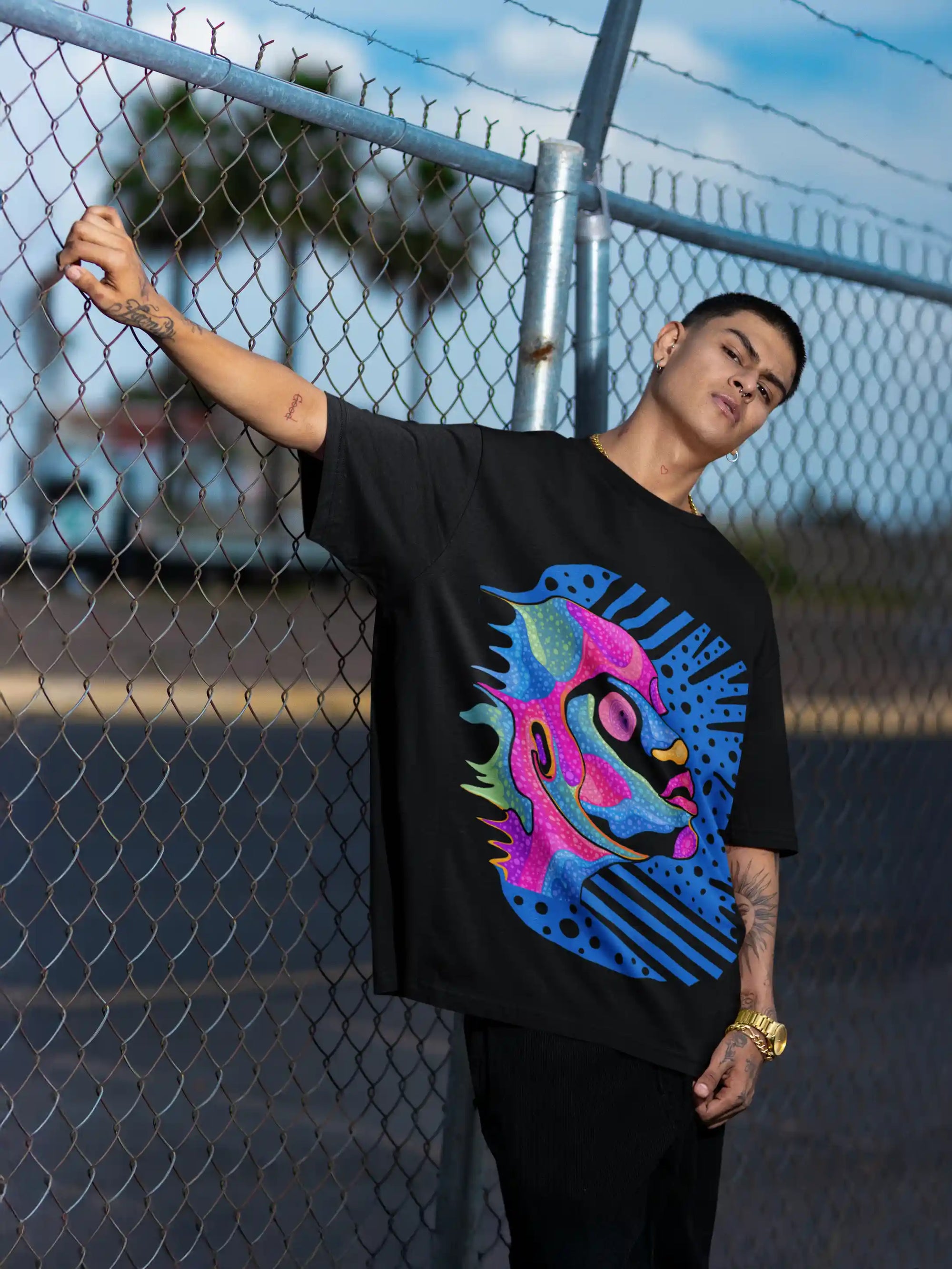 AMUSE LMNO Oversized Cotton T-shirt