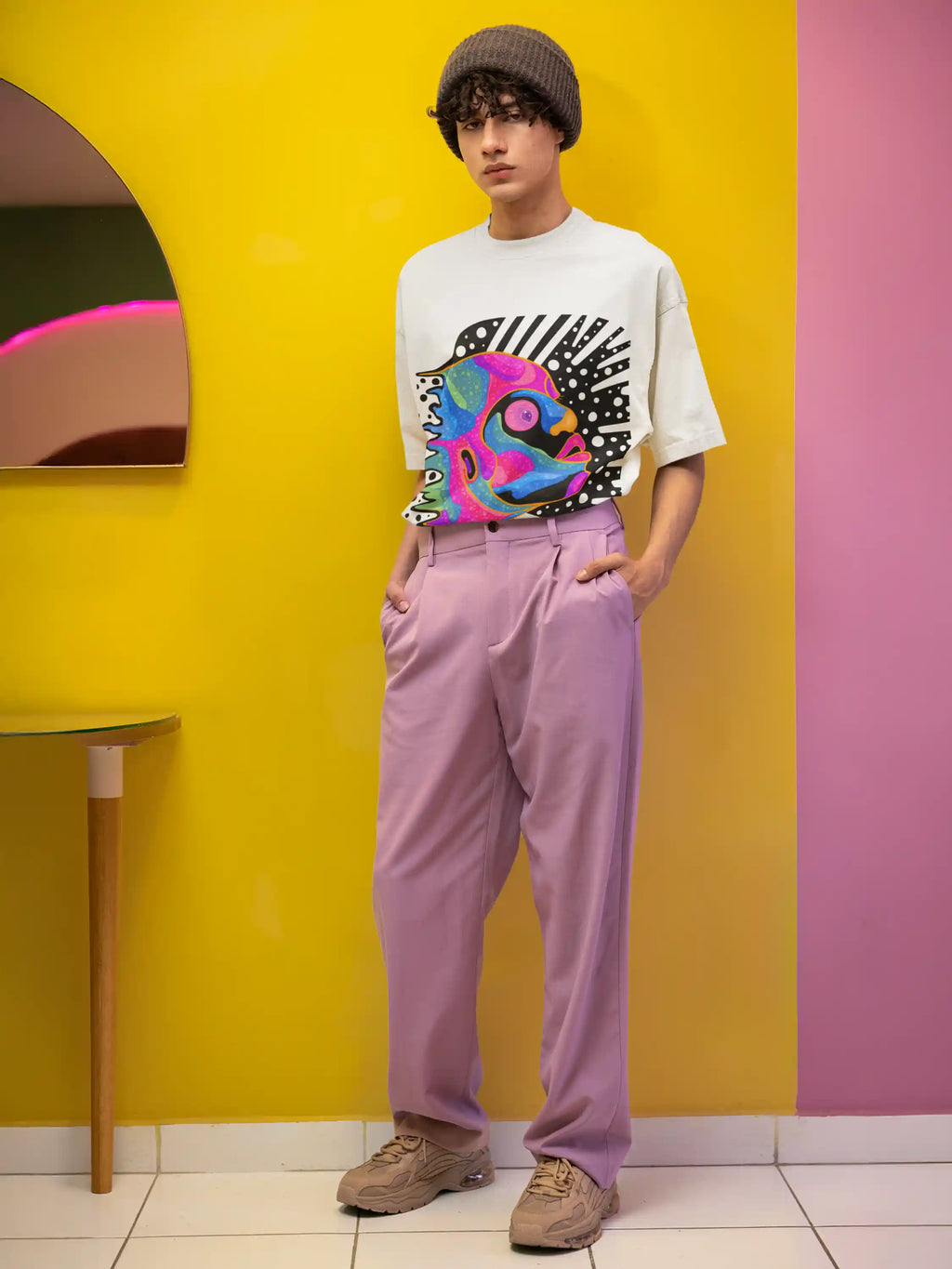 AMUSE LMNO Oversized Cotton T-shirt