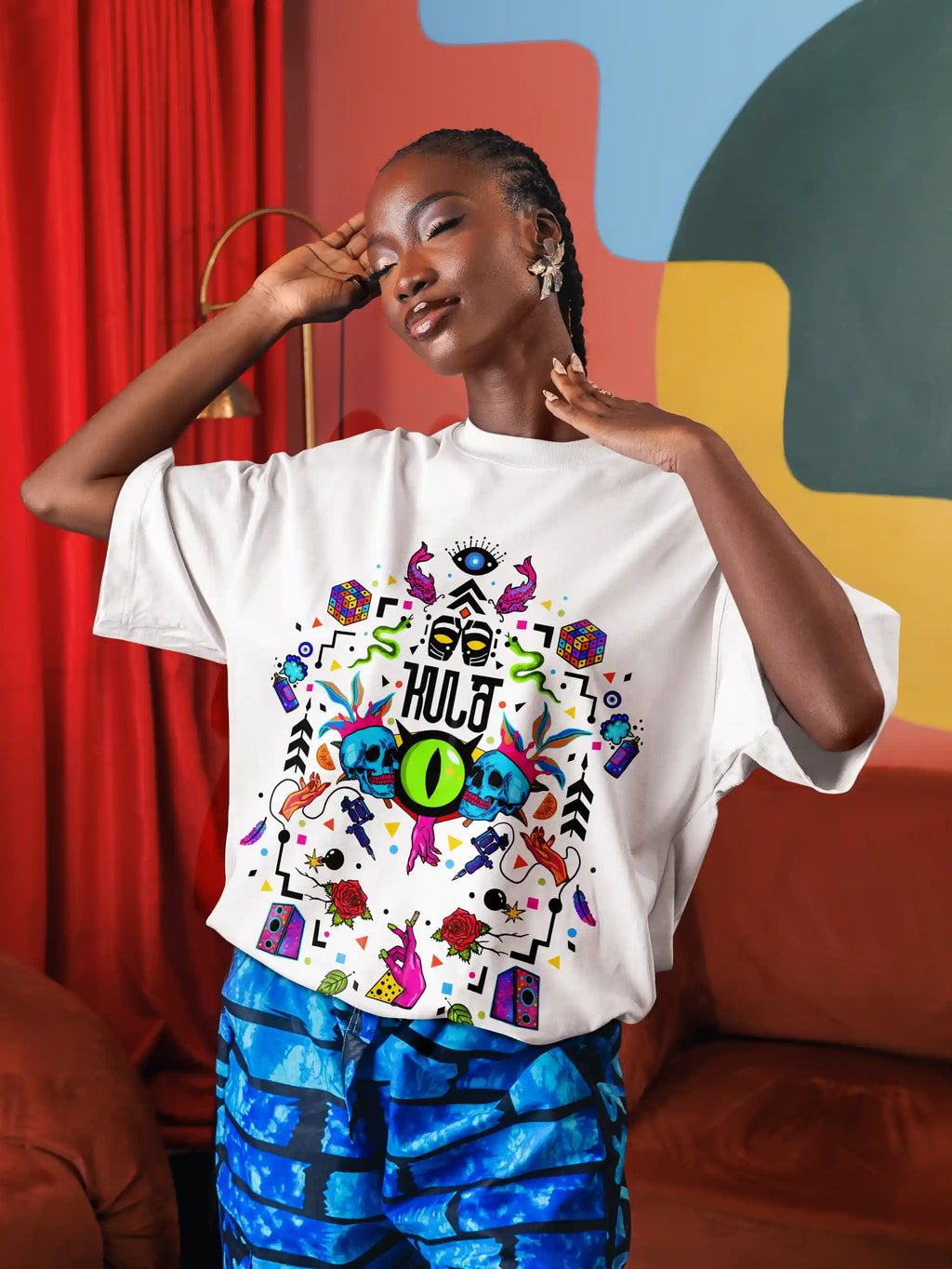 LMNO X KULA LMNO Oversized Cotton T-shirt