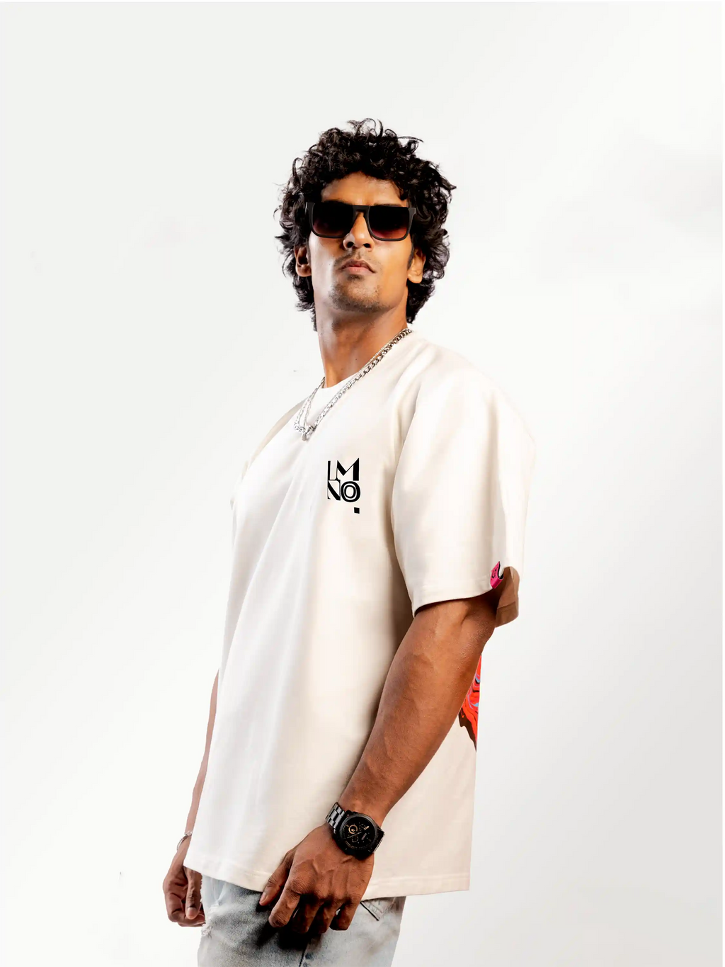 PASSION FRUIT LMNO Oversized Cotton T-shirt