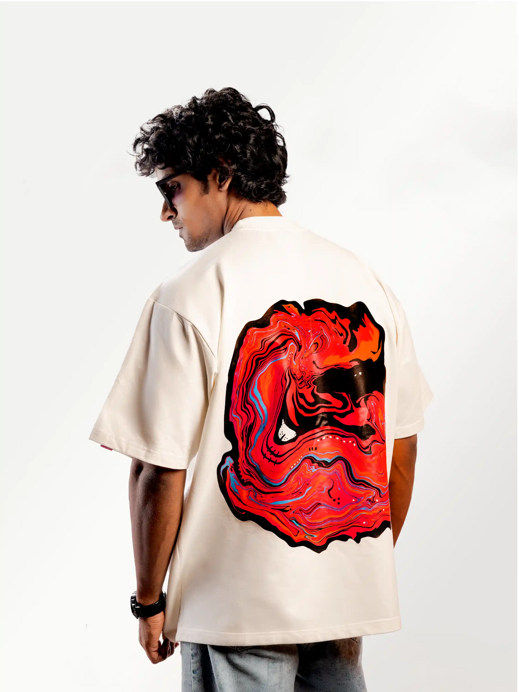 PASSION FRUIT LMNO Oversized Cotton T-shirt