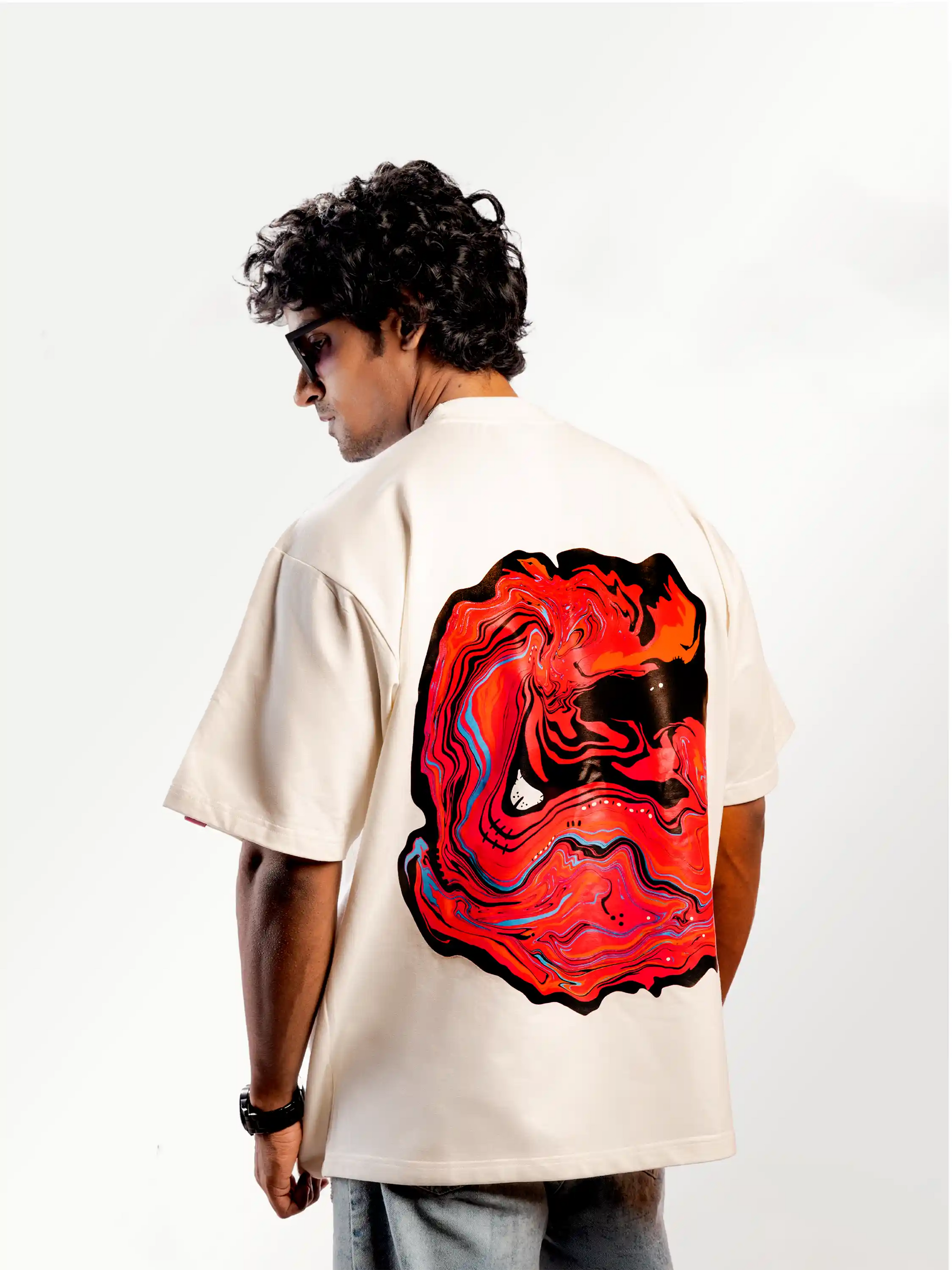 PASSION FRUIT LMNO Oversized Cotton T-shirt