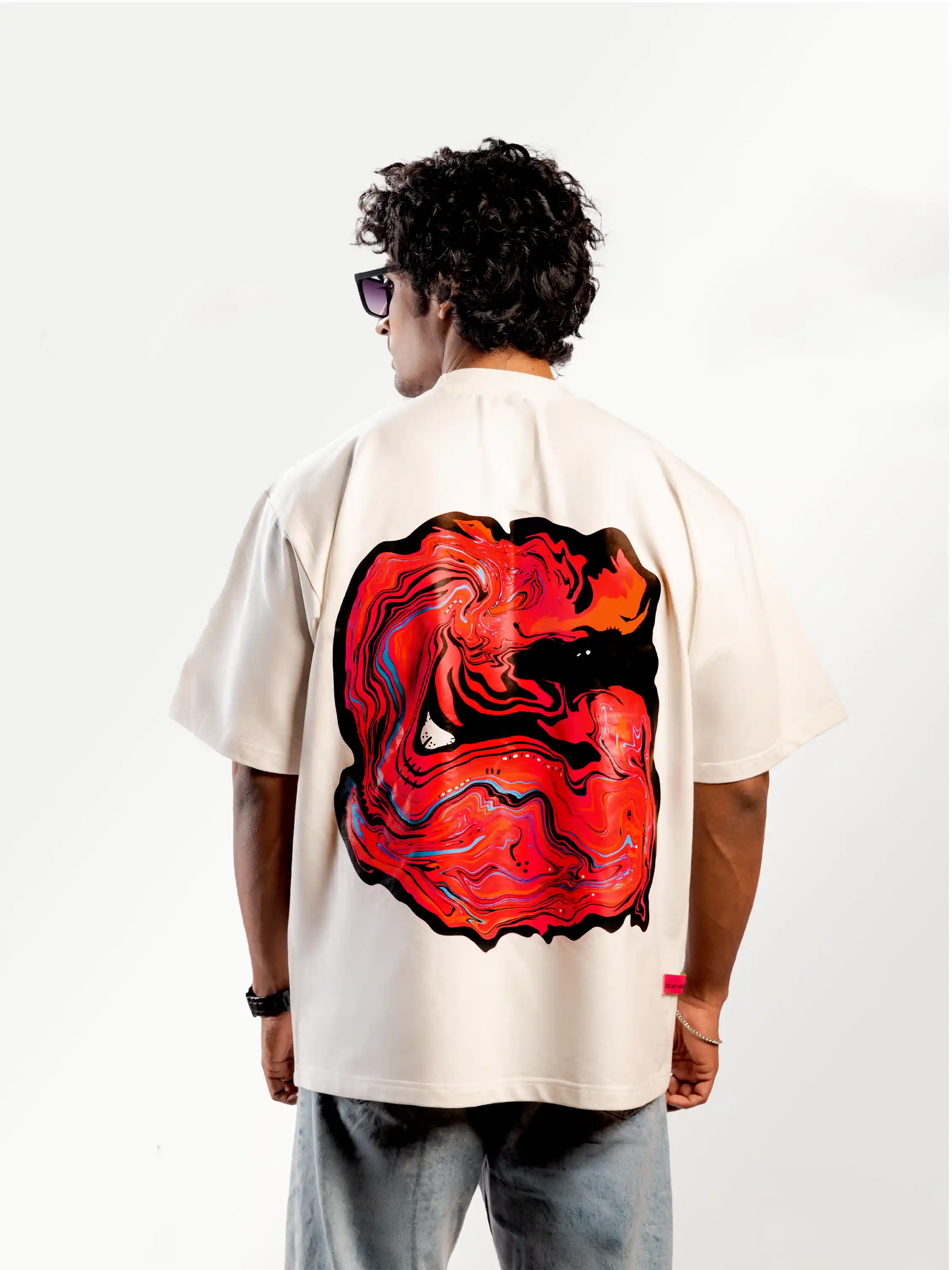 PASSION FRUIT LMNO Oversized Cotton T-shirt