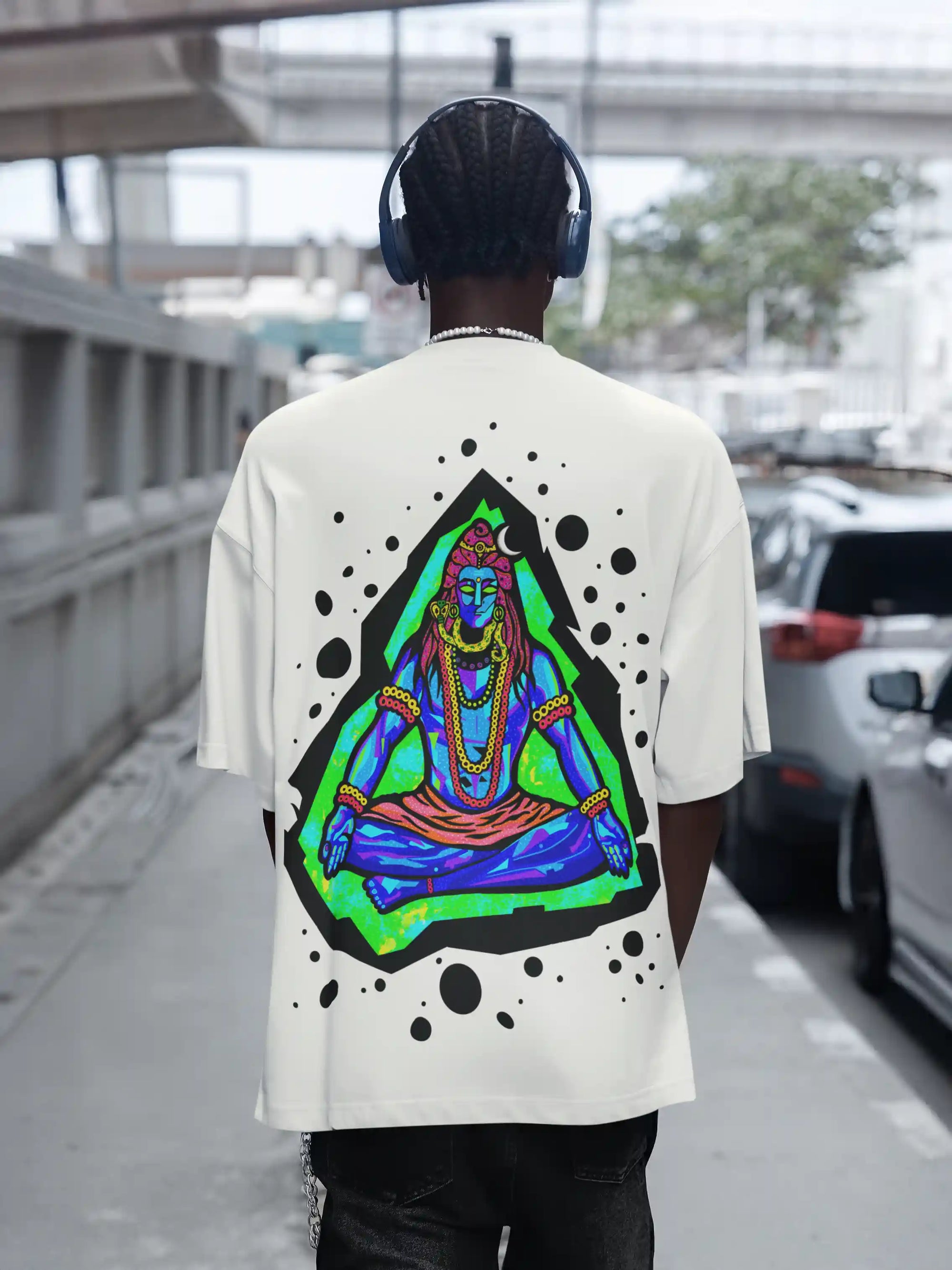 SHIVA LMNO Oversized Cotton T-shirt